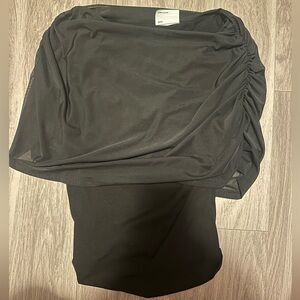 ASOS Mesh Cape Overlay Top